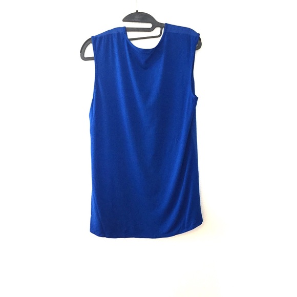 Vince Camuto /Sleeveless / Two toned color. Blue - Picture 3 of 9